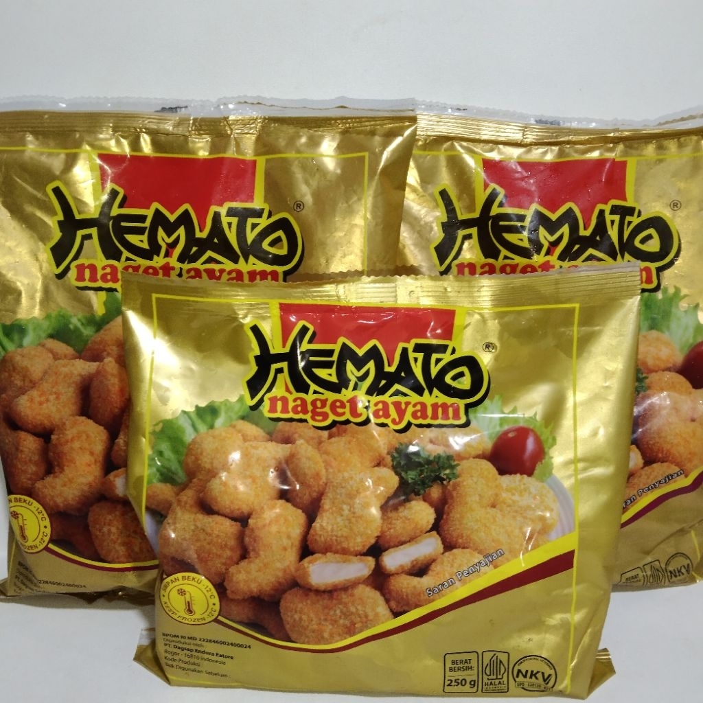 

Hemato Gold Nugget Ayam 500gr 250gr