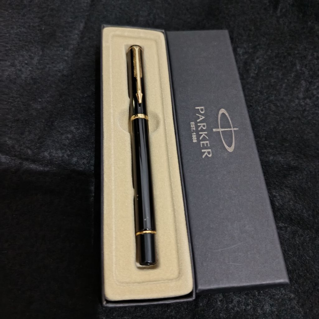 Exclusive Pulpen parker fountain pen kaligrafi pen gratis grafir nama