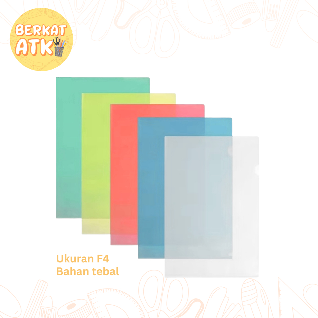 

(6 PCS) Map L Bening / Map F4 / Map Bening / Map Dokumen