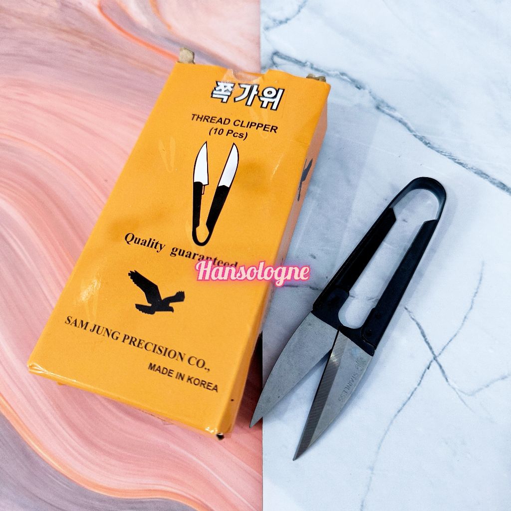 

10 pcs Gunting Benang Jahit Kecil Tajam Korea / Thread Clipper / Gunting Kain Mini Praktis
