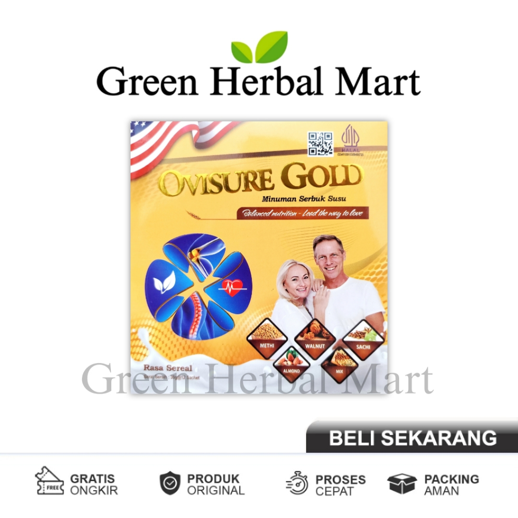 

Paket Murah Ovisure Gold Milk Susu Vitamin Tulang Dan Nyeri Sendi 100% Original Asli