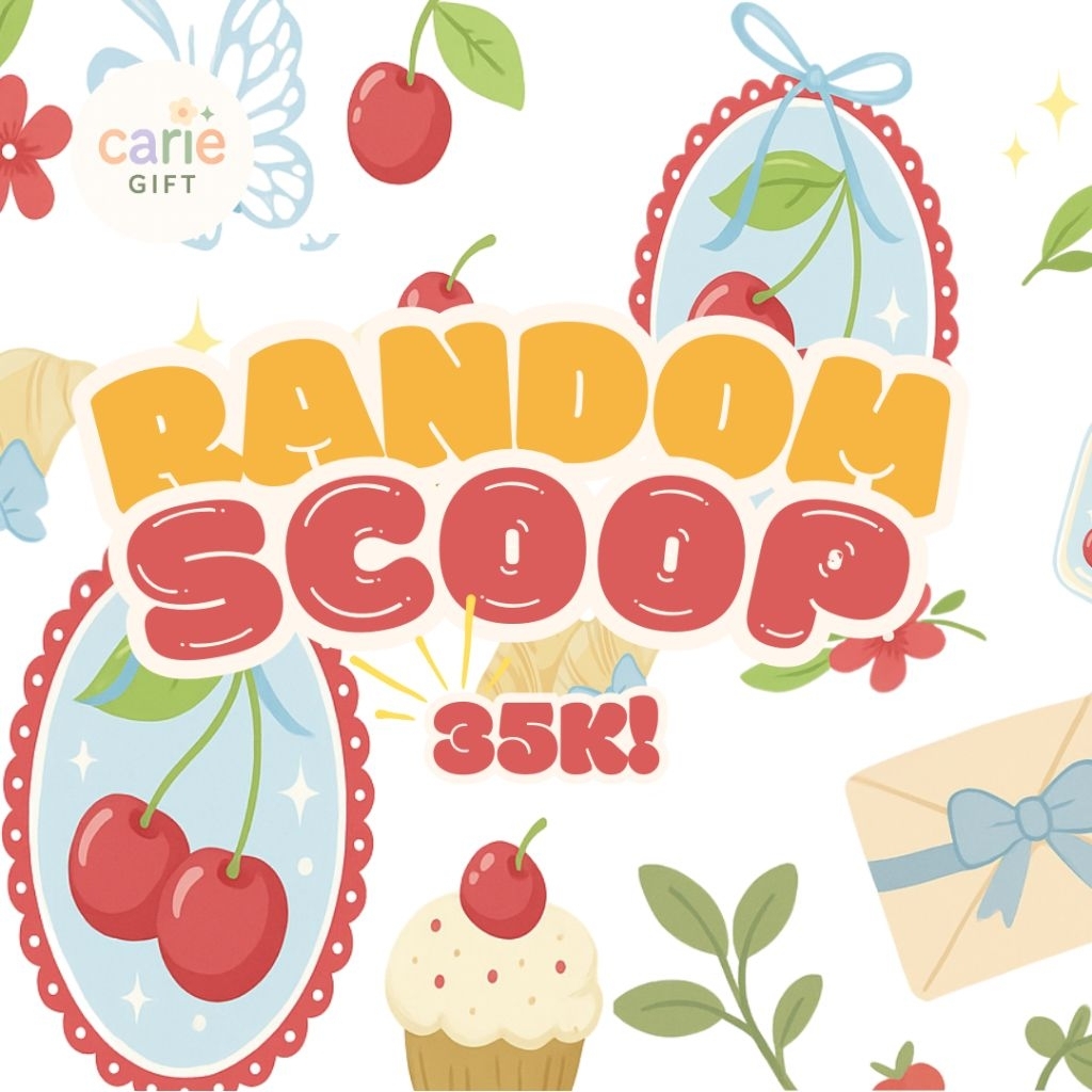 

Carie Gift - Random Scoop | Surprise Scoop | Mystery Scoop | Alat Tulis Lucu | Aksesoris Lucu | Blind Box