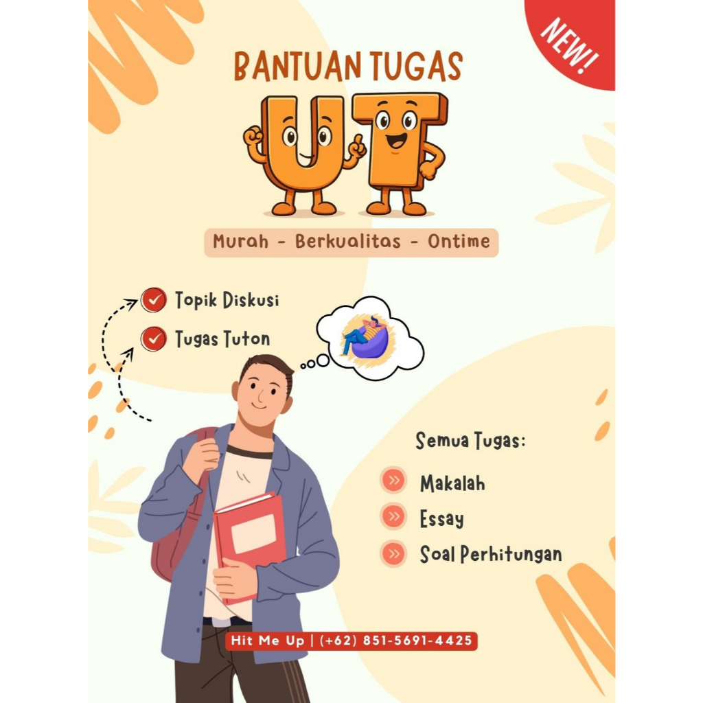 Pengerjaan Makalah dan Artikel | Bantuin Ut | Jasa-Tugas