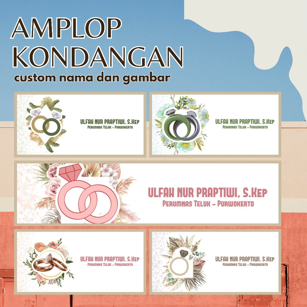 

AMPLOP KONDANGAN CUSTOM NAMA DAN GAMBAR