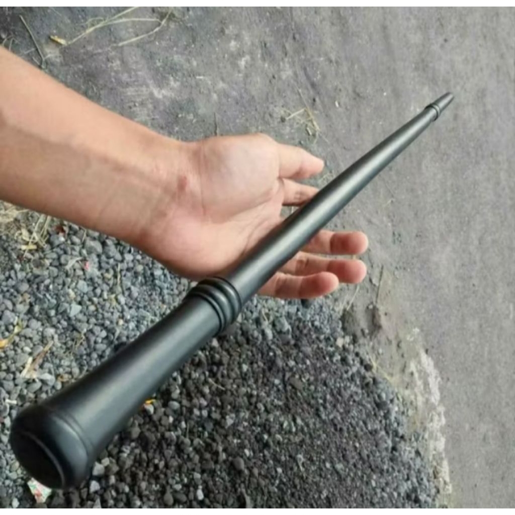 TONGKAT KOMANDO KAYU GALIH KELOR HITAM TENGGELAM