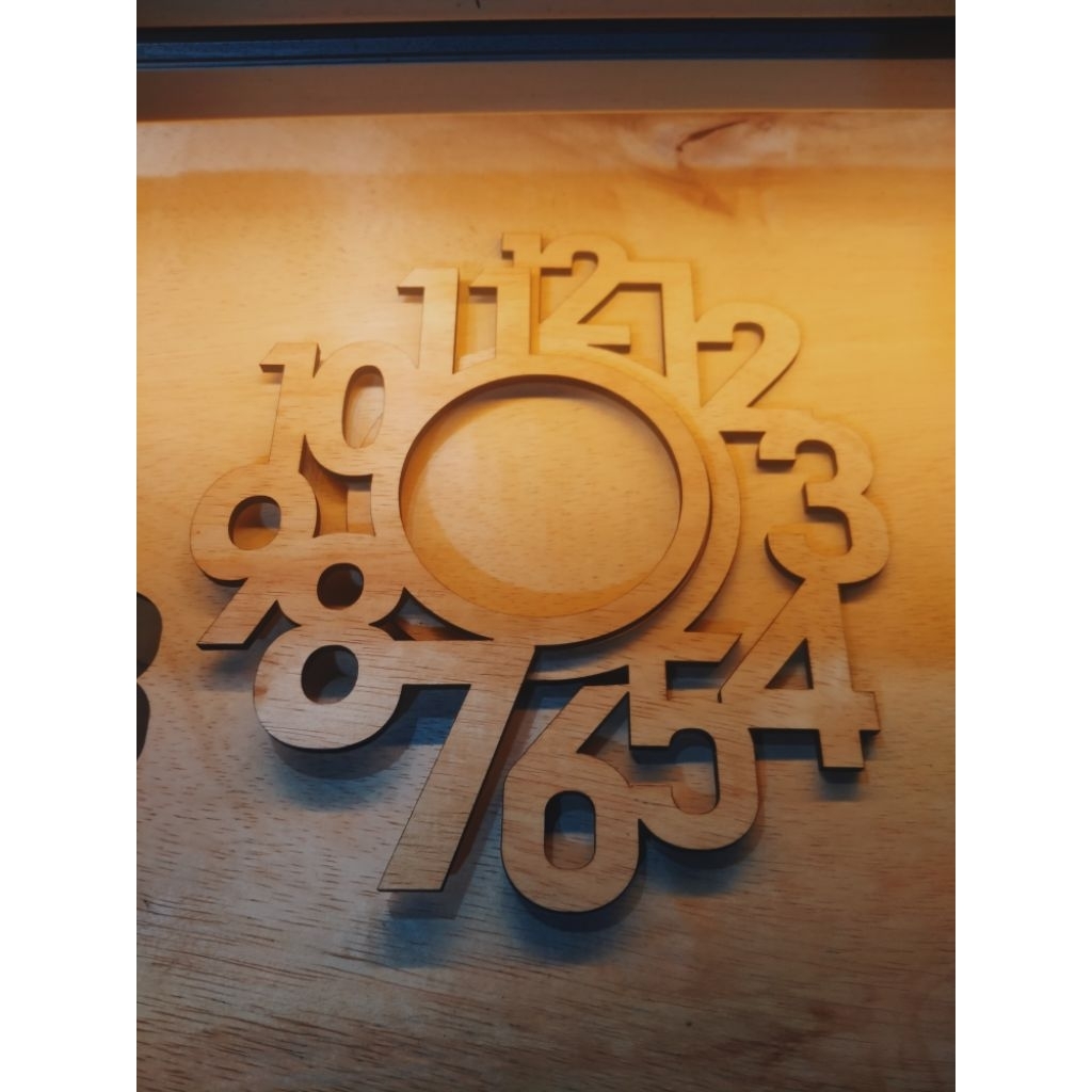 Triplek custom model jam dinding untuk aksesori mahar / custom triplek model jam dinding / custom ma