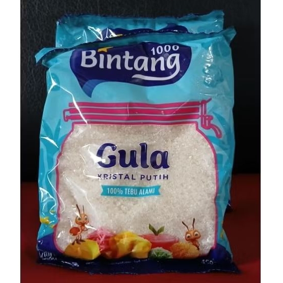 

gula pasir bintang 1000 kemasan 450 gr