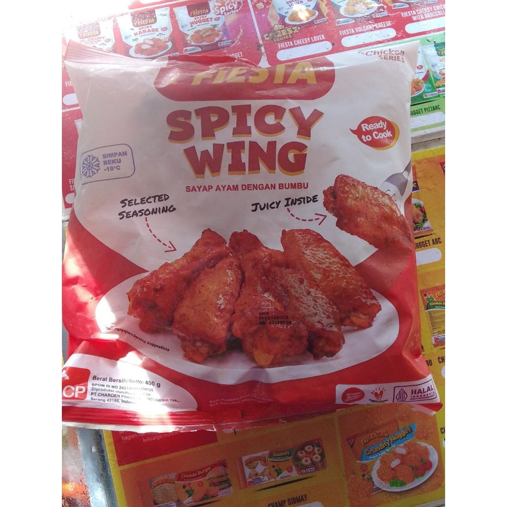 

FIESTA SPICY CHICK WING 400GR