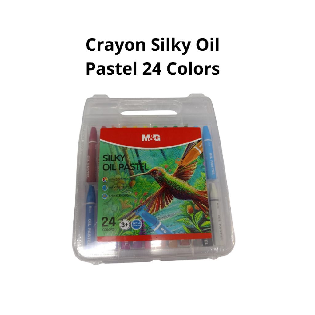 

Crayon M&G 24 Warna, Krayon Silky AGM900J0