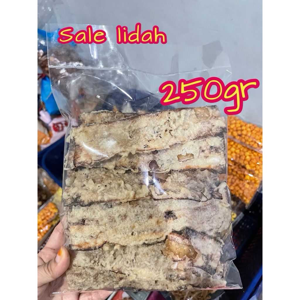 

TERLARIS 250GR KERIPIK PISANG SALE LIDAH KHAS BANDUNG TERMURAH