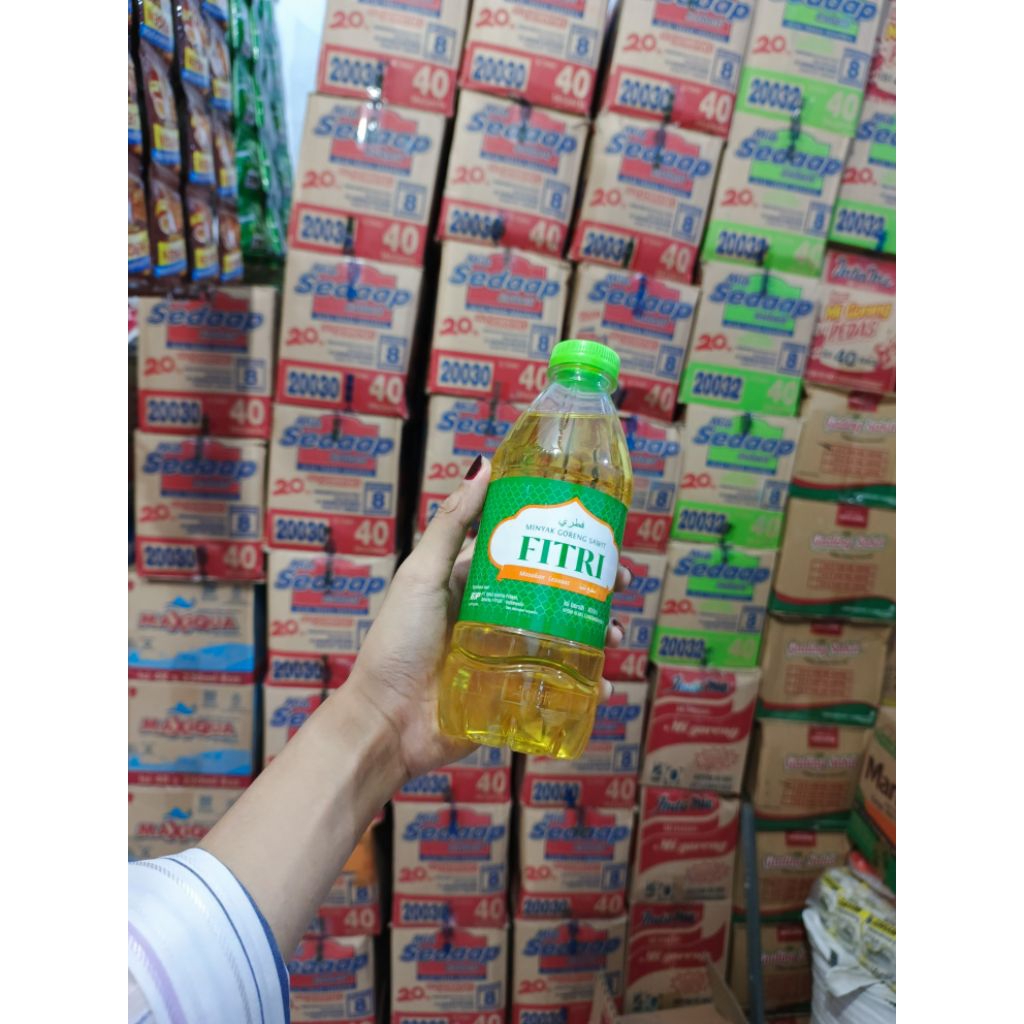 

Minyak goreng fitri 400ml 1 dus