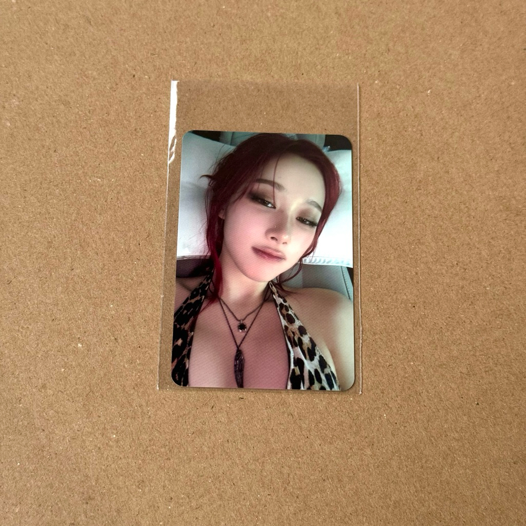 PHOTOCARD AESPA GISELLE KTOWN DIRTY WORK