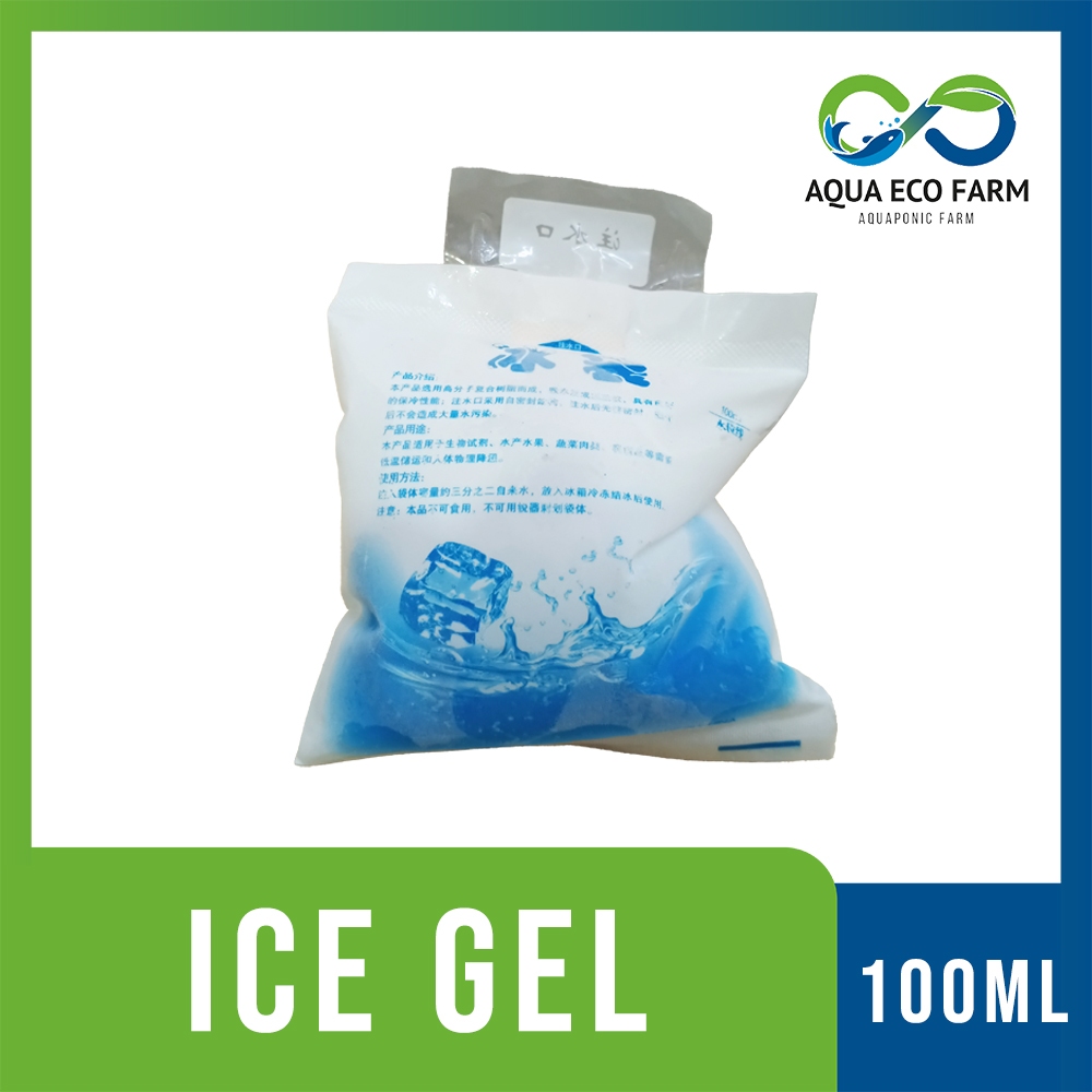 [AquaEco Farm] Ice Gel Pack 100ml – Pendingin Beku untuk Frozen Food & Pengiriman | Bandung