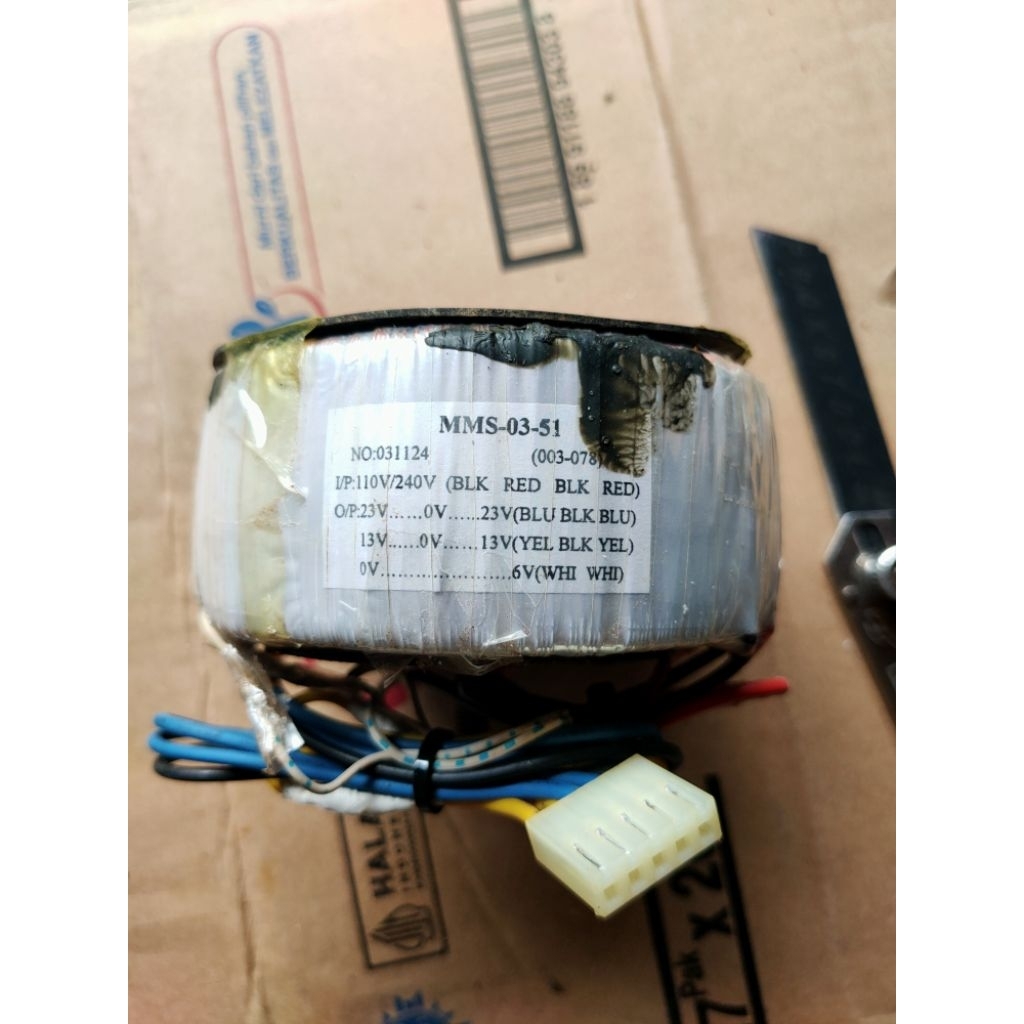 taravo donat 5 amper ct murni tembaga asli