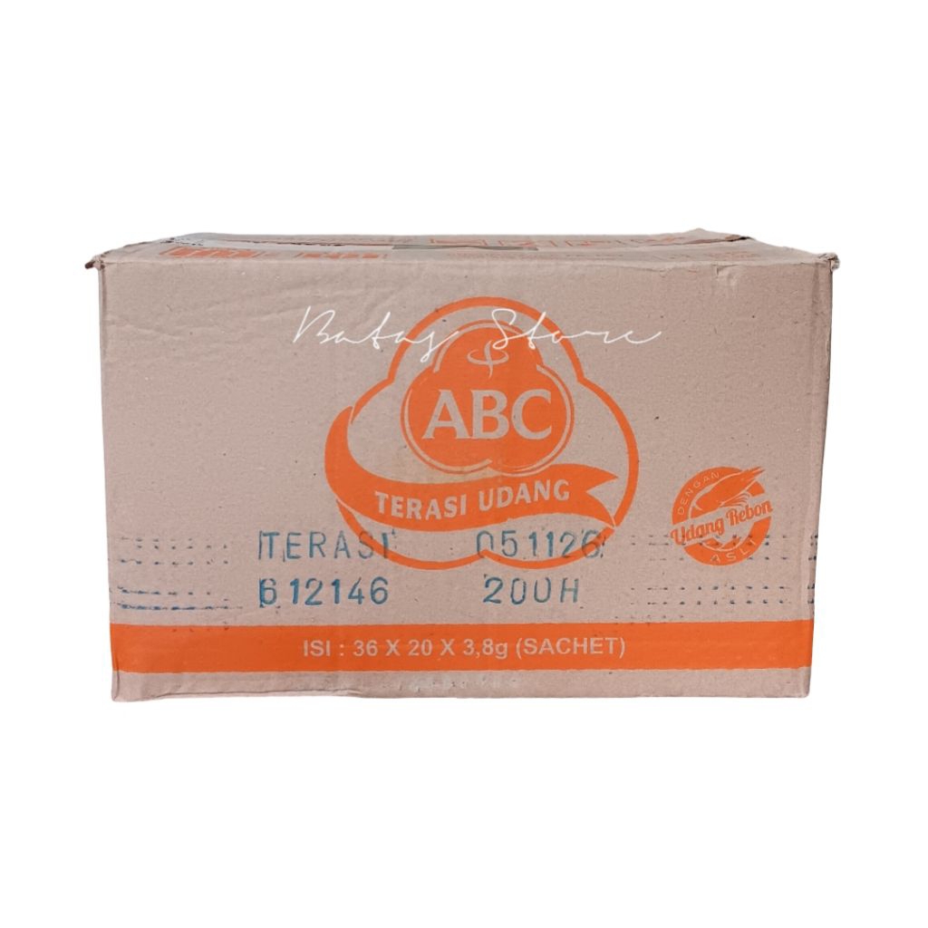 

PROMO! Terasi Udang ABC – 1 Dus Isi 36 Pak x 20 Sachet
