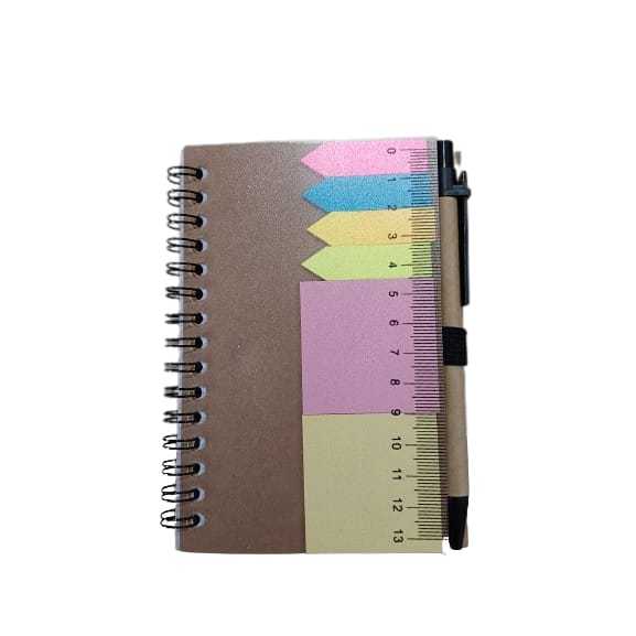 

Notes(10x14) Estetik 3in1(Notes,Pulpen,Stick Notes Besar Kecil)