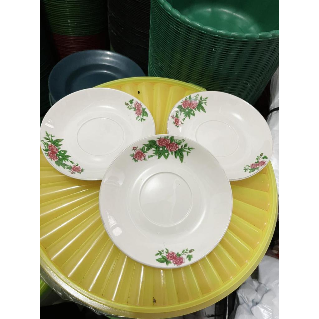 [6pcs]Lepek kopi/lepek keramik/lepek gelas/tatakan gelas RRT