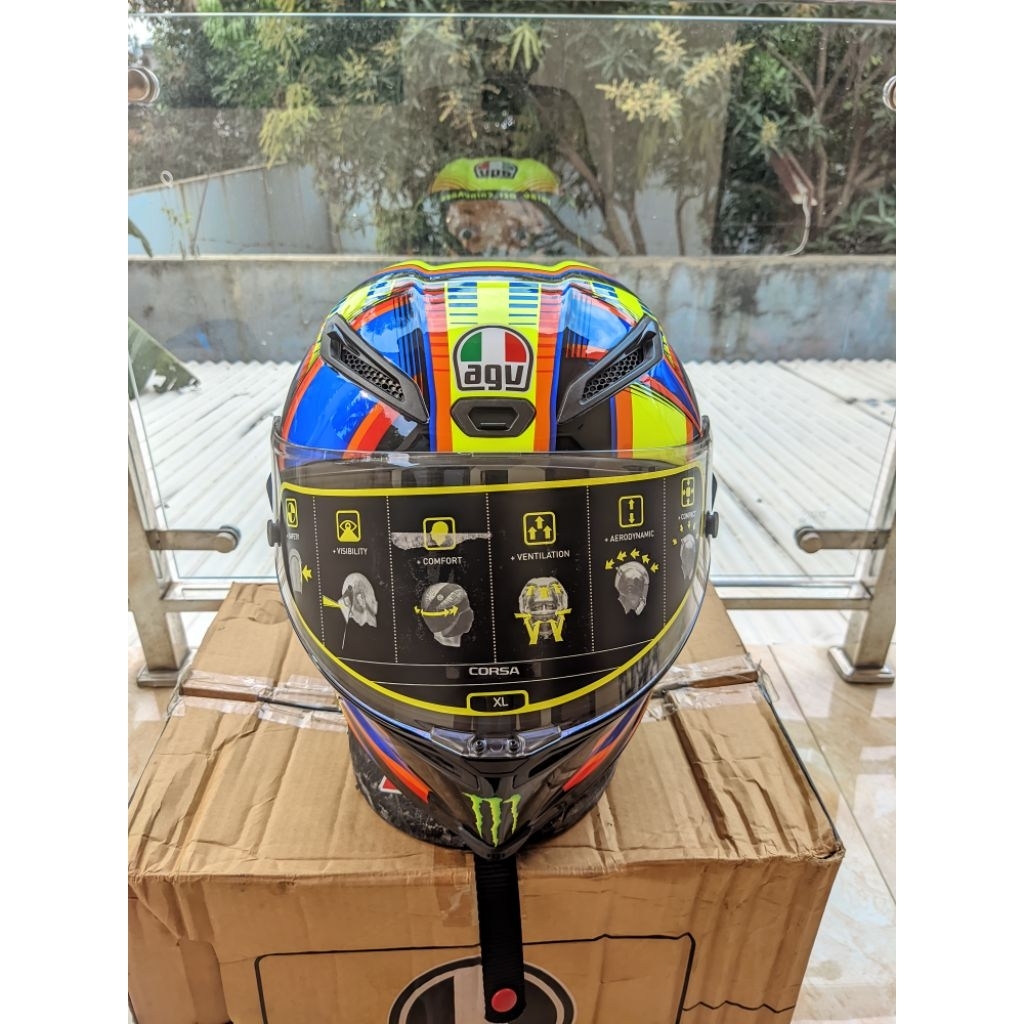AGV CORSA DOUBLE FACE LIMITED EDITION
