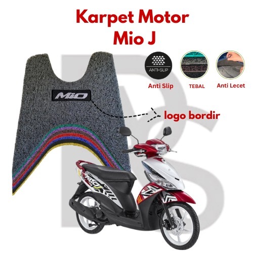 Karpet Motor Mio J, Karpet Mie Mio, Pijakan kaki Mio