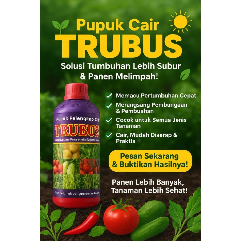 PUPUK CAIR TRUBUS 1LITER