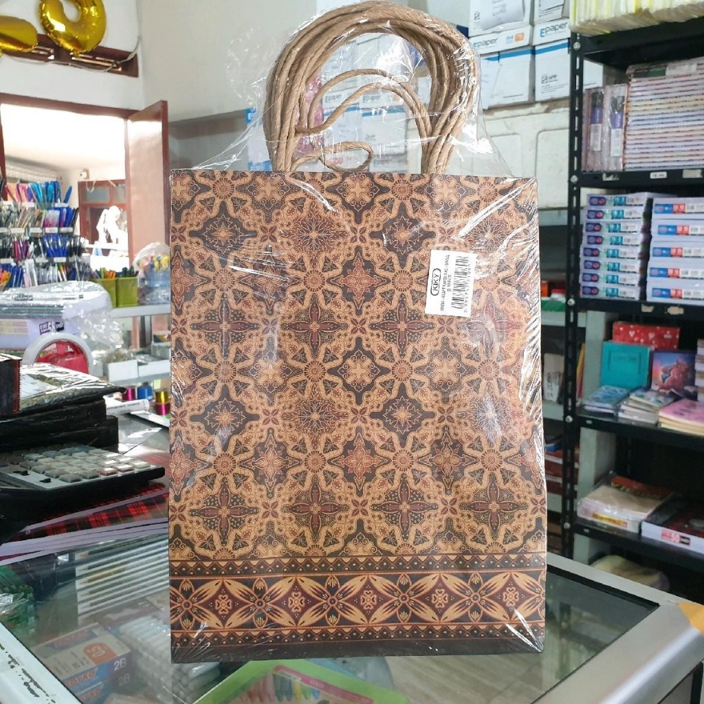

Paper bag B kraft merk Kiky 1 pack