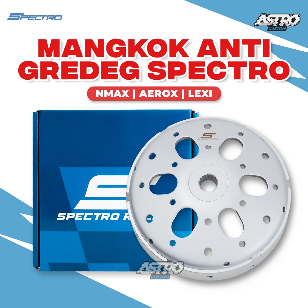 Spectro Mangkok Ganda Nmax 155 Aerox 155 Lexi 125 Upgrade CVT Kampas Ganda Spectro Racing