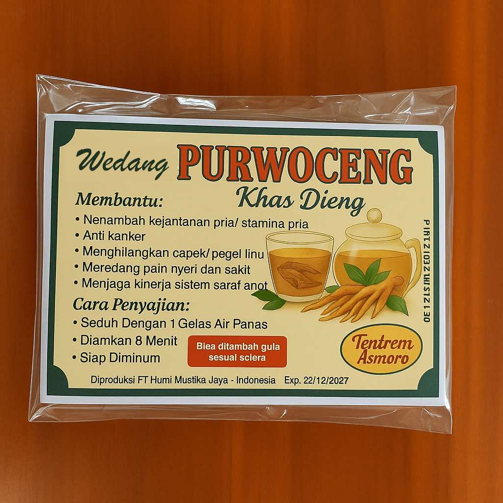 

[HABISKAN STOK !!!] Wedang Purwoceng Premium - Asli Dataran Tinggi Dieng