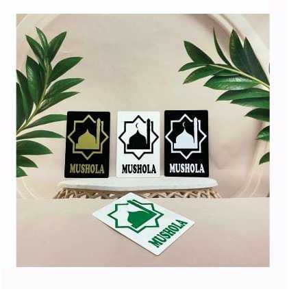 

Akrilik Sign mushola/papan penanda akrilik