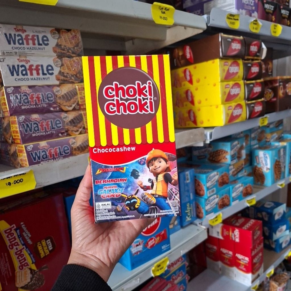 

Choki Choki Chococashew isi 20pc