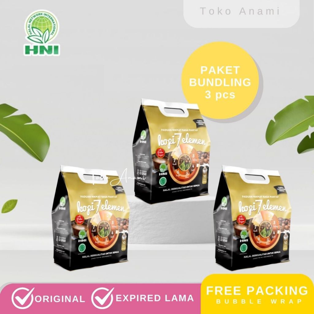 

Bundling 3 pcs Kopi 7 Elemen Premium