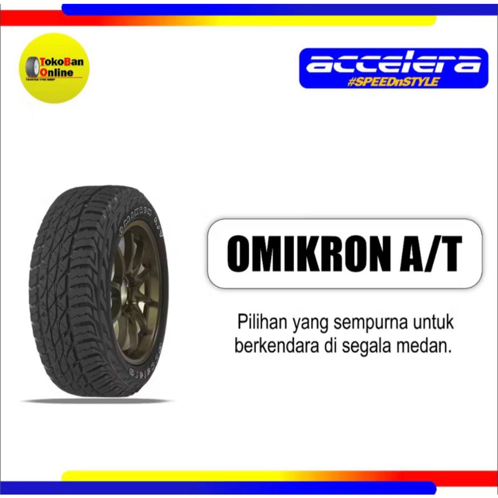 Ban Accelera 265/75 R16 265/75R16 26575R16 26575 R16 265/75/16 R16 R 16 OMIKRON A/T AT