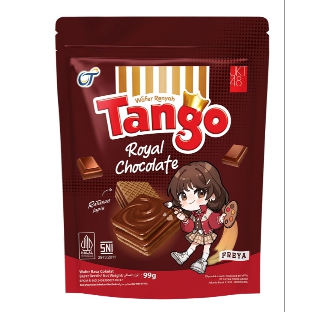 

Tango Wafer cokelat royal 99 g