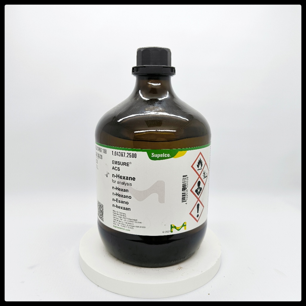 N-HEXANE pro analis / HEXANE / Heksana - Merck 104367 2,5L ORIGINAL