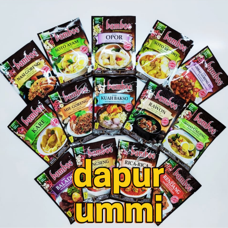 

Bamboe Bumbu Instan Aneka Macam Resep Masakan Nusantara Halal