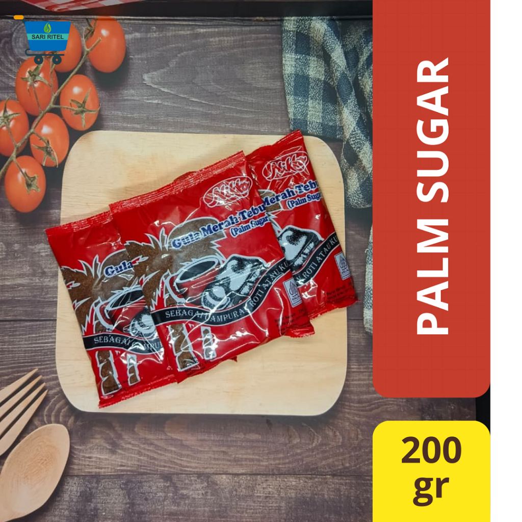 

NIKKO Palm Sugar (Gula Palm) Bubuk 200gr