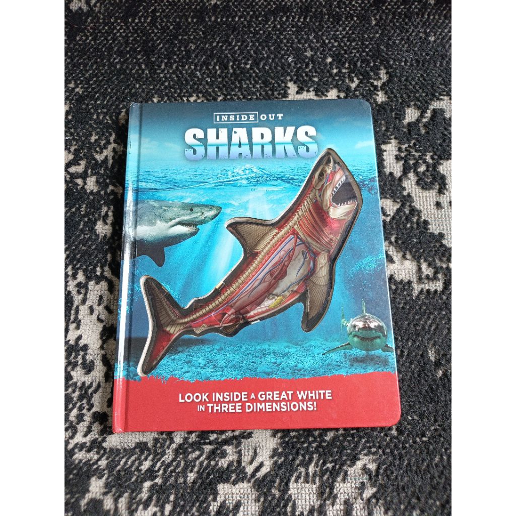 Inside out sharks book - preloved