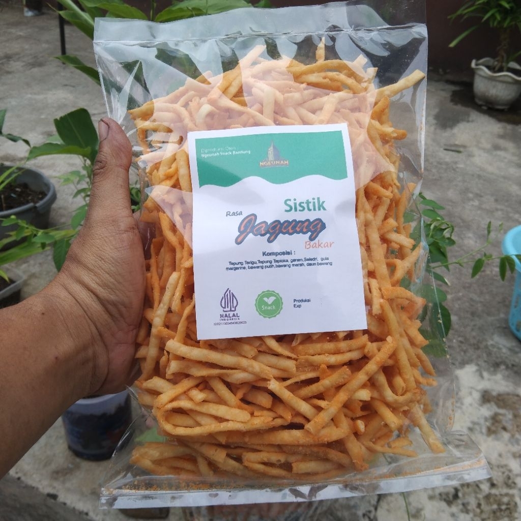 

Sistik bawang 1Kg – ( Rasa Jagung Bakar ) Renyah Gurih Murah Enak