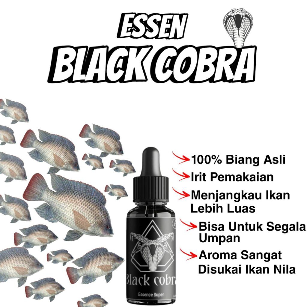 esen black cobra paling gacor siap straike ikan babon premium no boncos