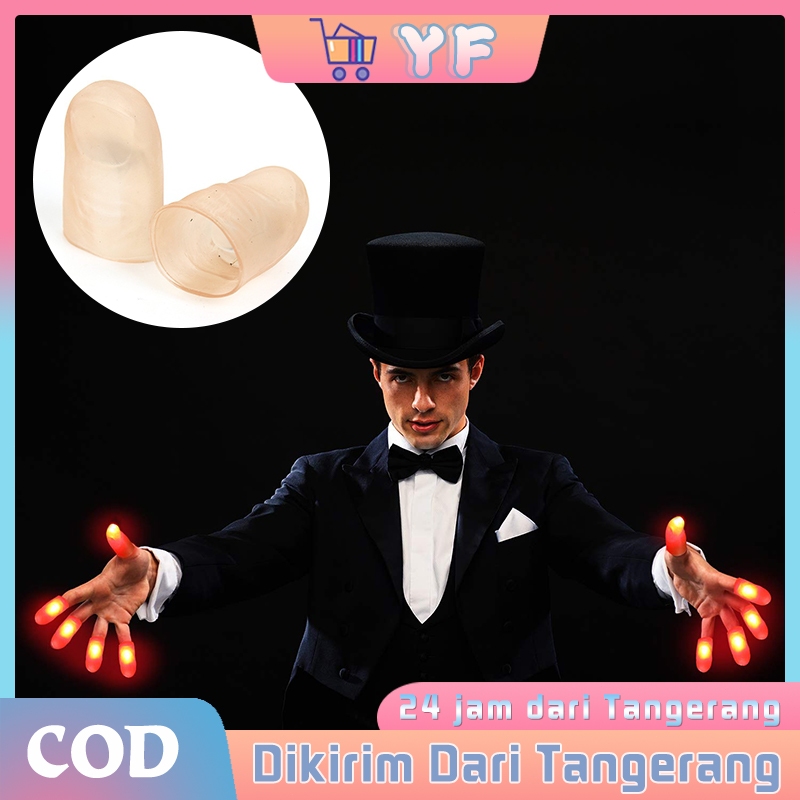 Lampu Jempol Led / Alat Sulap Jempol Palsu / Alat Peraga Sulap Untuk Magic Enthusiast