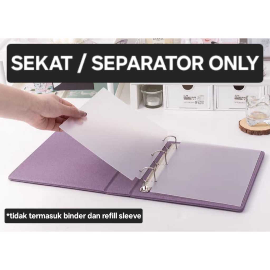 [ READY STOCK ] CHASING STARS SEKAT / SEPARATOR BINDER PHOTOCARD KPOP ( OT4 OT5 0T6 OT7 OT8 OT13 / 2