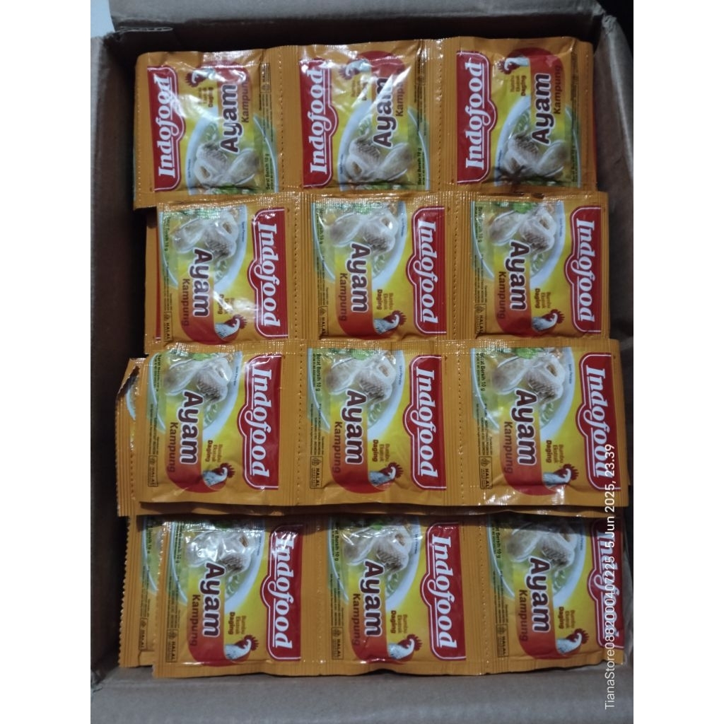 

Kaldu Penyedap Rasa Indofood Ayam kampung 2renceng