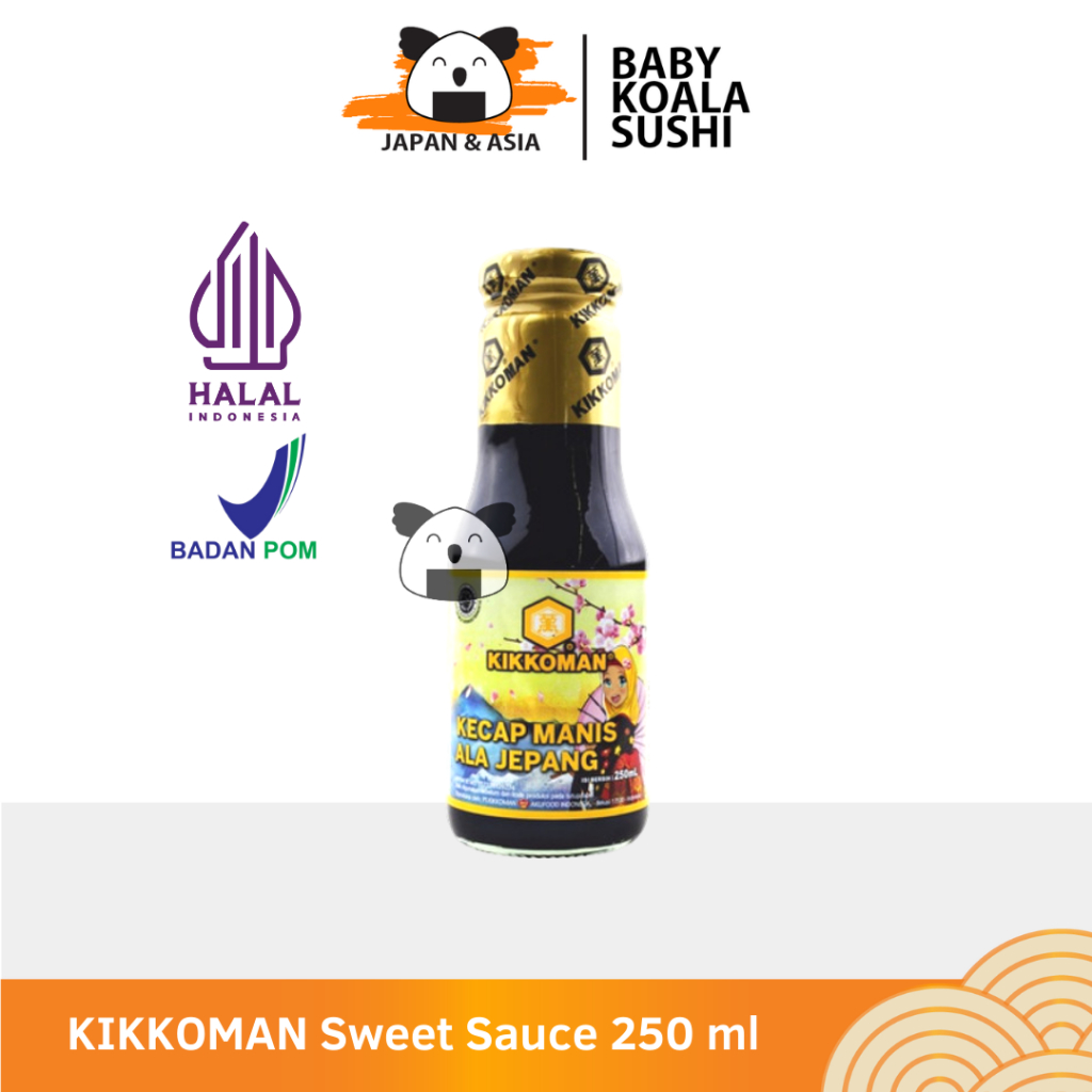 

KIKKOMAN KECAP MANIS Ala Jepang 250 ml Halal | Sweet Sauce