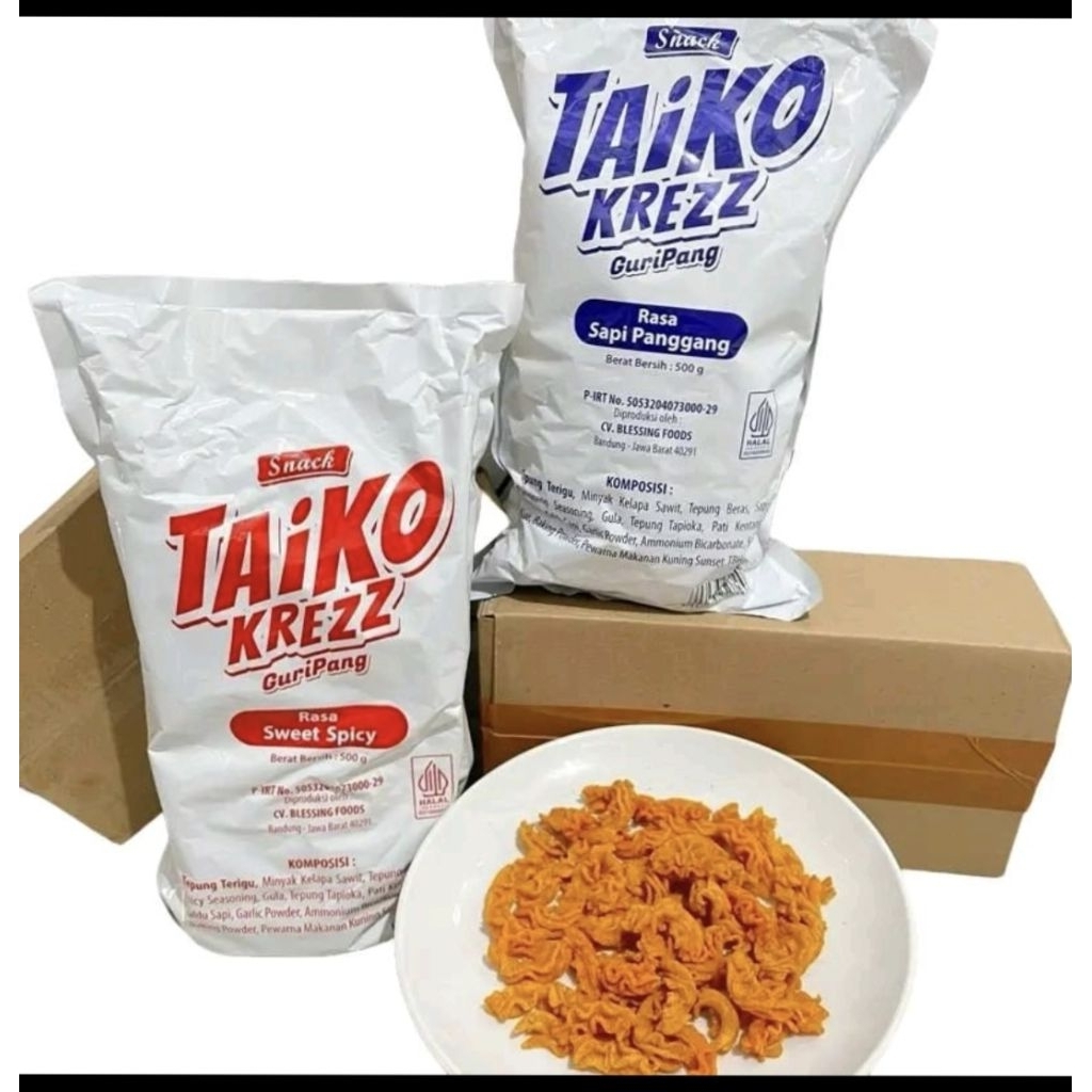 

Taiko Krezz 500gr Camilan Gurih Viral