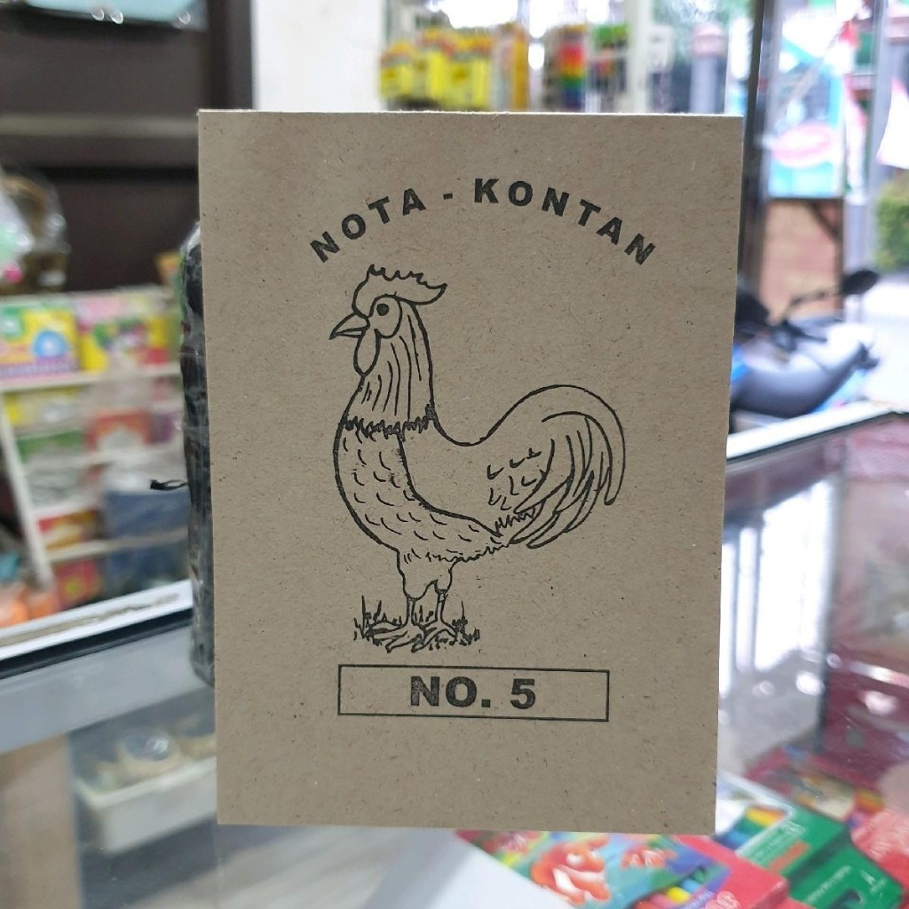 

Nota Kontan Ayam jago no.5 5pcs