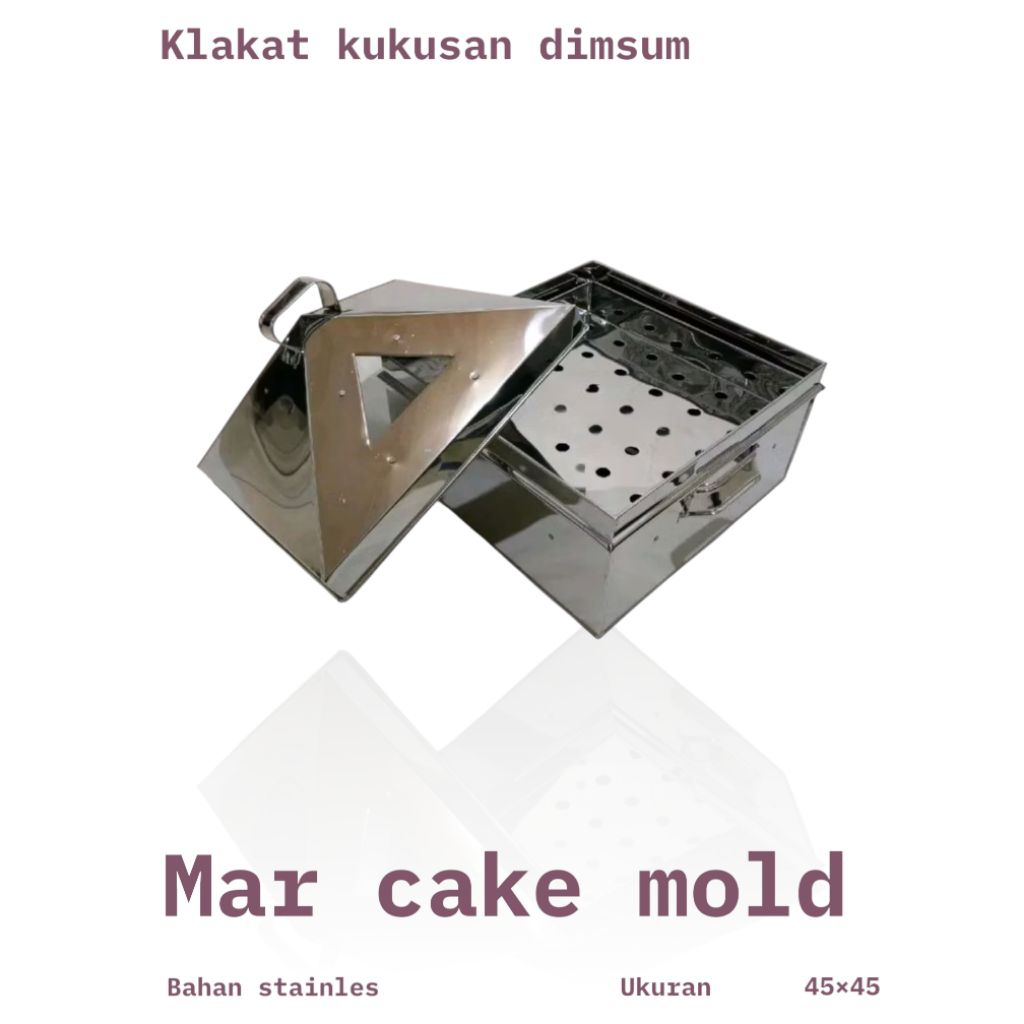 Klakat kukusan dimsum ukuran 45×45cm