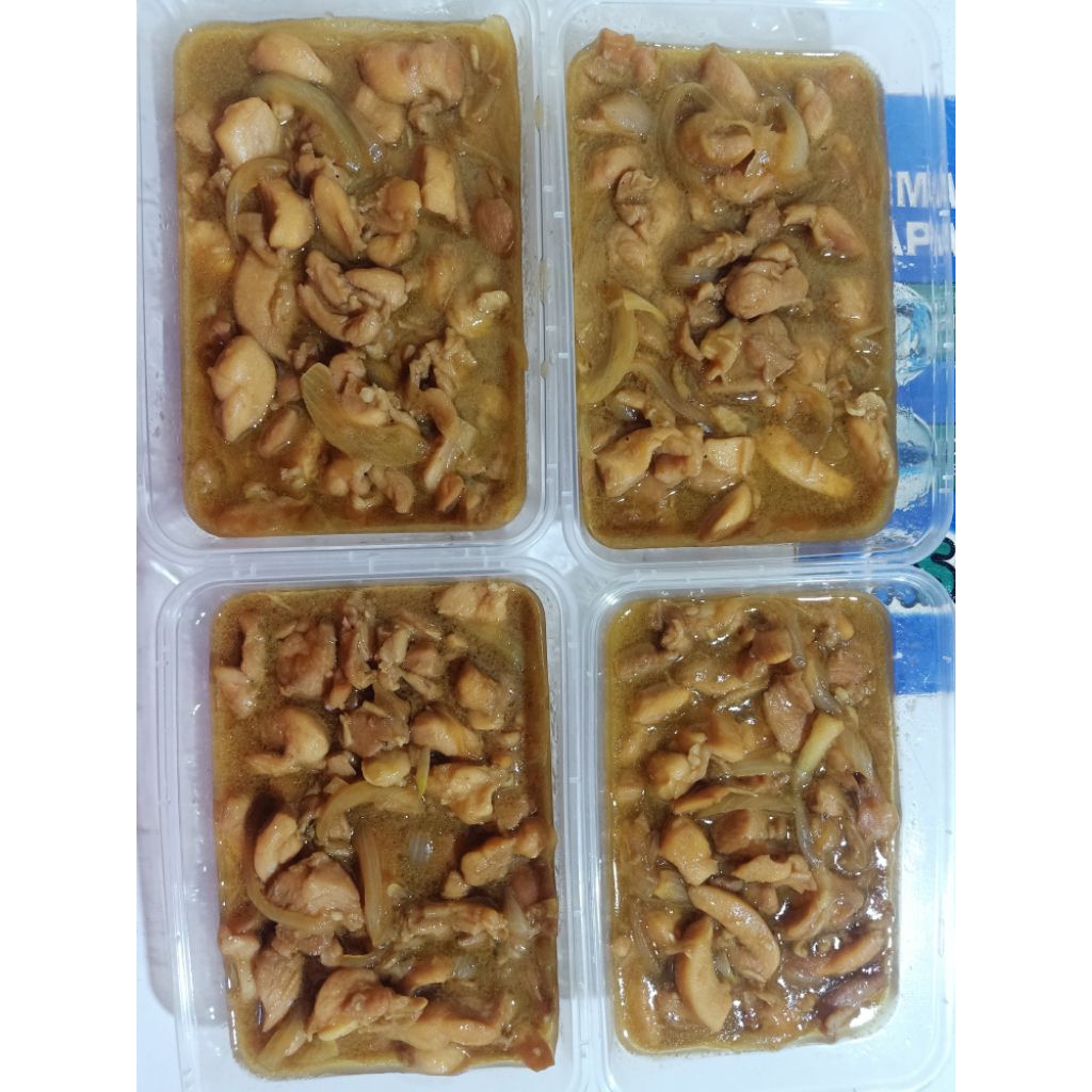 

Ayam Teriyaki Matang Frozen Gurih Asin Manis