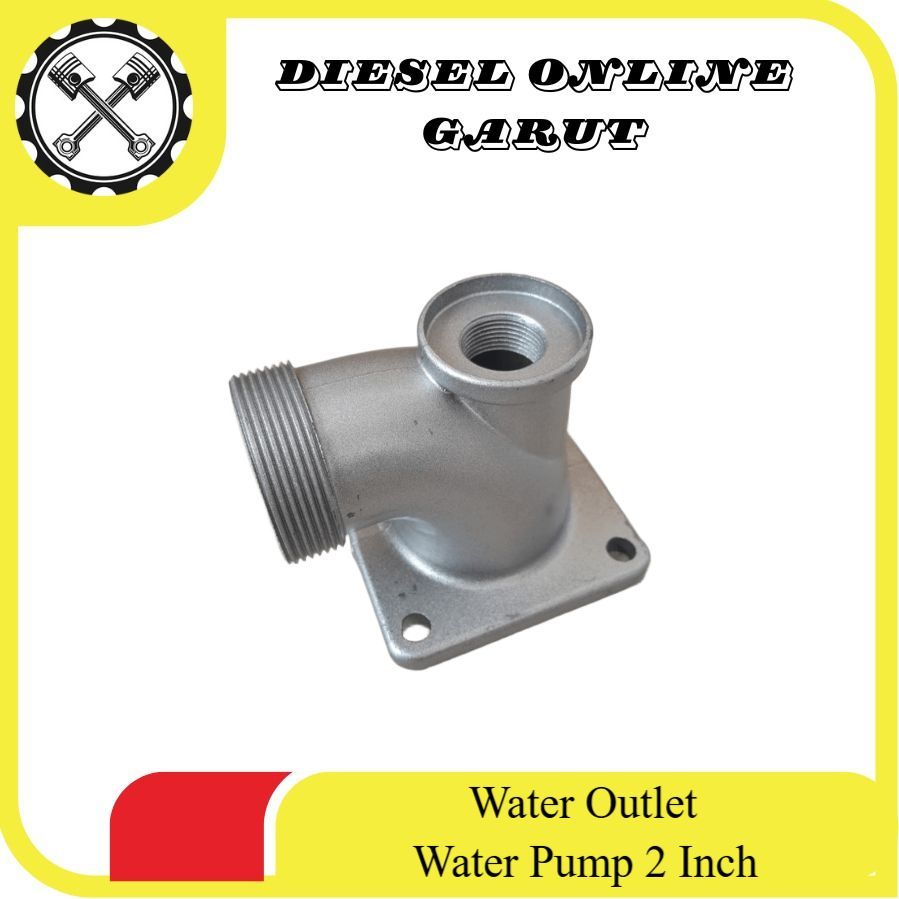 WP 2Inch Water Outlet Elbow Pembuangan Mesin Sedot Air 2Inch SOK