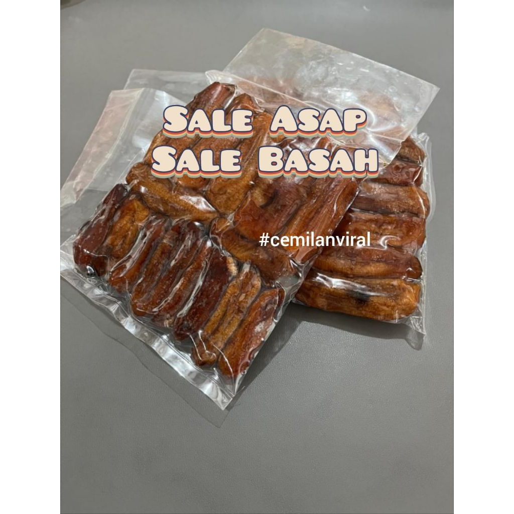 Cemilan Viral Sale Pisang Oven Sale Pisang Basah Jajan Kekinian Snack Food Selai