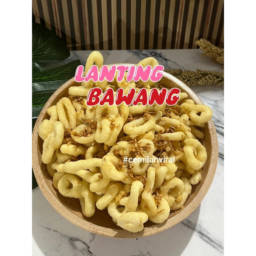 

Cemilan Viral Lanting Klanting Aneka Rasa Singkong Renyah Gurih
