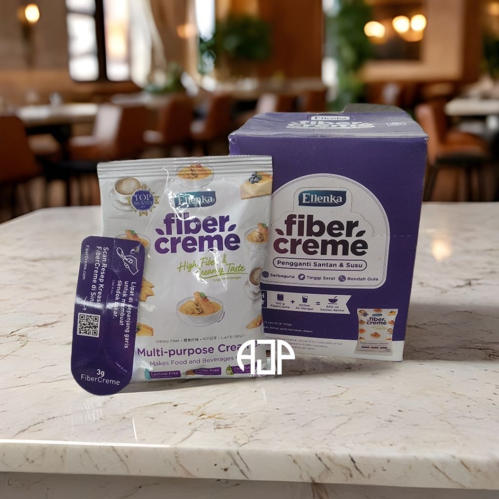 ELLENKA Fiber Creme / Creamer Pengganti Santan | Kemasan 100 gr